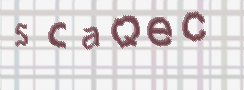 CAPTCHA-Bild zum Spam-Schutz 