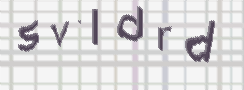 CAPTCHA-Bild zum Spam-Schutz 